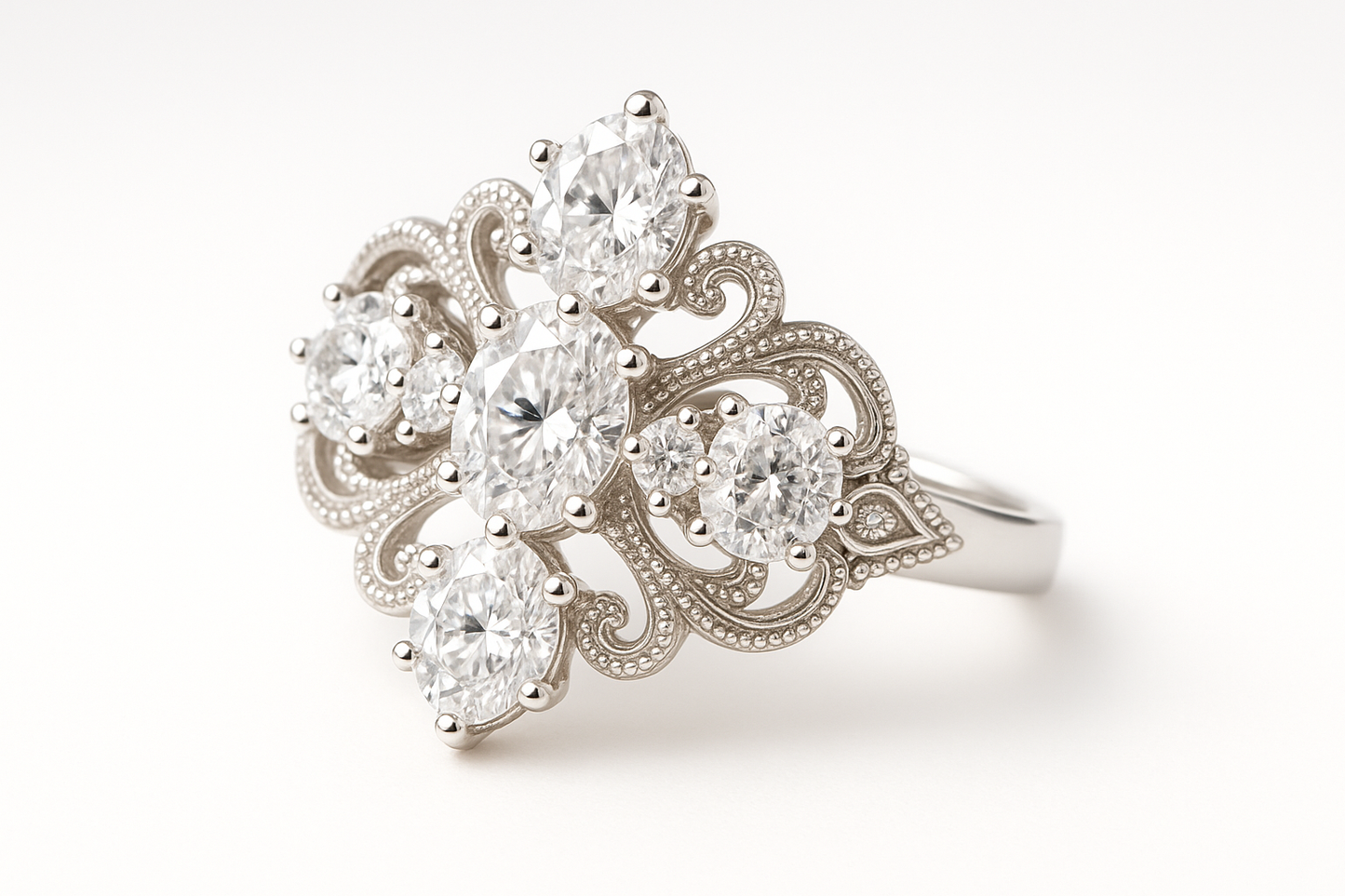 Women Zircon RING Attractive Designer