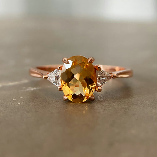 Women MOONGA RING Gold Plated Engagement Ring Attractive Designer (Copy) (Copy)